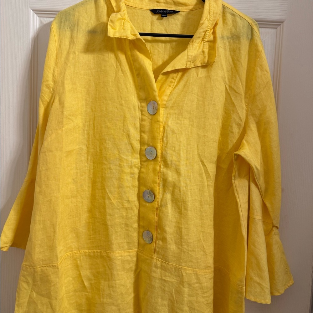 John Mark Sunny Yellow Top